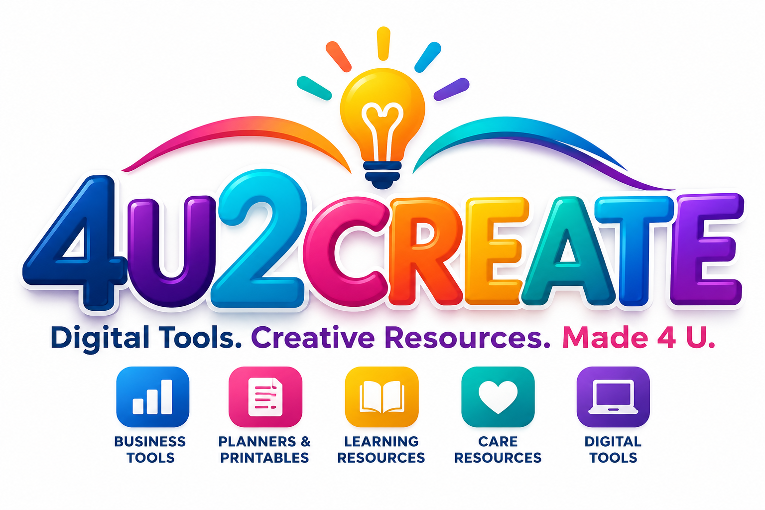 4U2CREATE — Digital Tools. Creative Resources. Made 4 U.